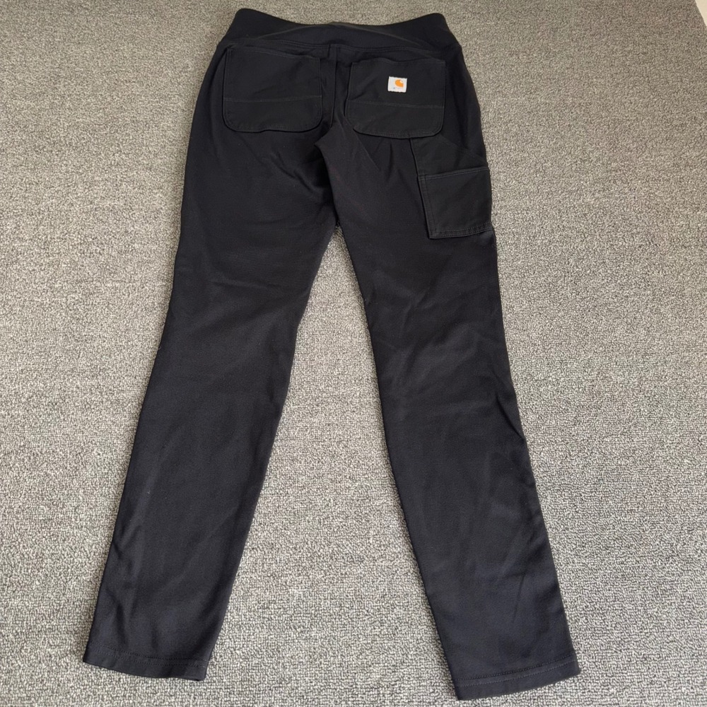 Carhartt Force Utility Leggings Black Fitted Work Pants Women's XS Regular